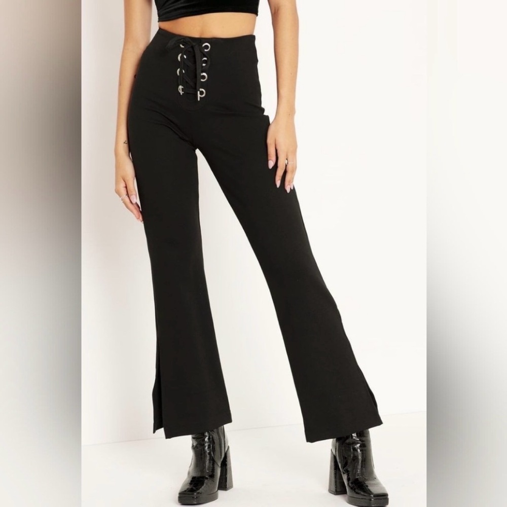 Blackmilk Loves me Knot Boot Leg Pants